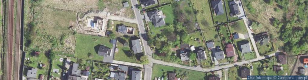 Zdjęcie satelitarne Kolejowa ul.