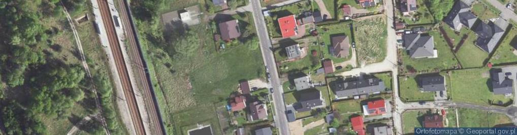 Zdjęcie satelitarne Kolejowa ul.