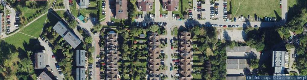Zdjęcie satelitarne Kormoranów ul.