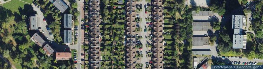 Zdjęcie satelitarne Kormoranów ul.