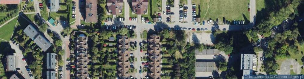 Zdjęcie satelitarne Kormoranów ul.