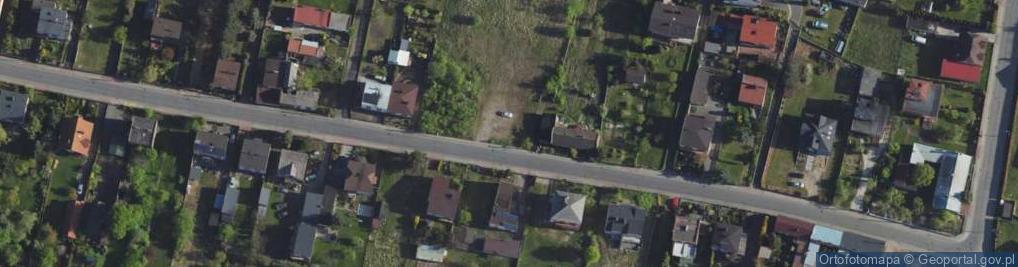 Zdjęcie satelitarne Kolejowa ul.