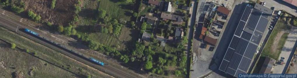 Zdjęcie satelitarne Kolejowa ul.