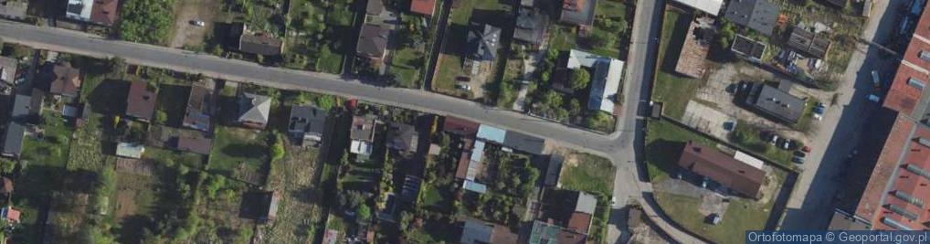 Zdjęcie satelitarne Kolejowa ul.