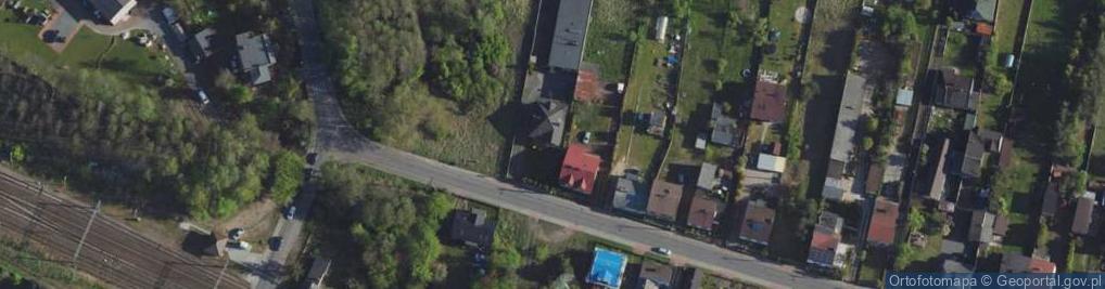 Zdjęcie satelitarne Kolejowa ul.