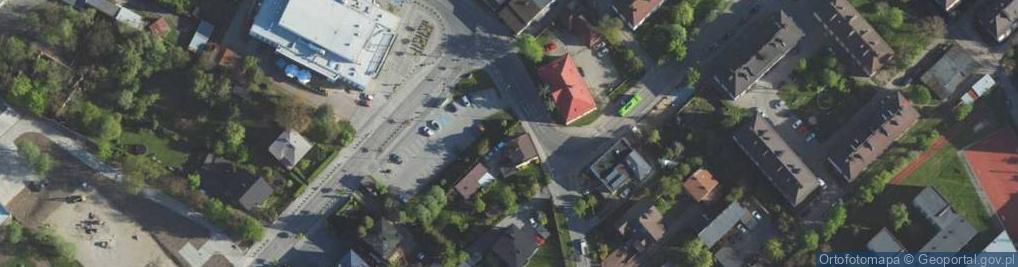 Zdjęcie satelitarne Kościelna ul.