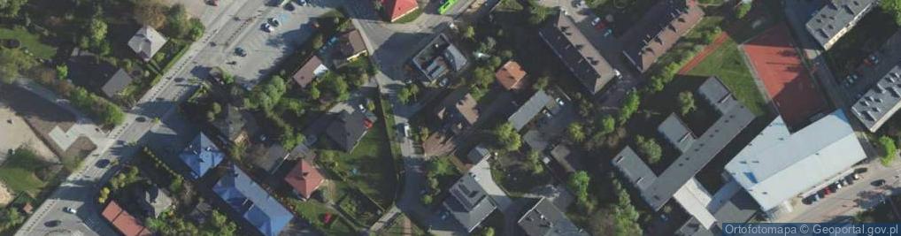 Zdjęcie satelitarne Kościelna ul.