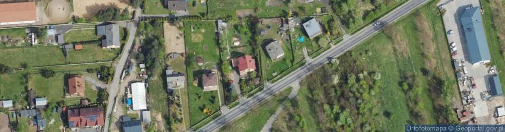 Zdjęcie satelitarne Koziegłowska ul.