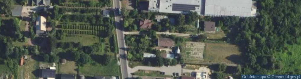 Zdjęcie satelitarne Komorowska ul.