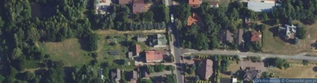 Zdjęcie satelitarne Komorowska ul.