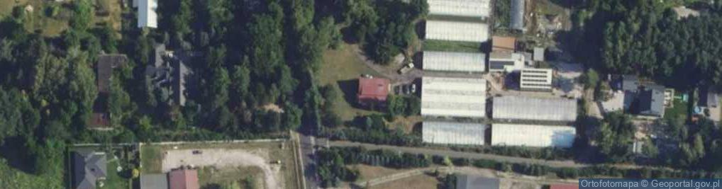 Zdjęcie satelitarne Komorowska ul.