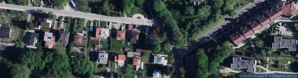 Zdjęcie satelitarne Kolejowa ul.