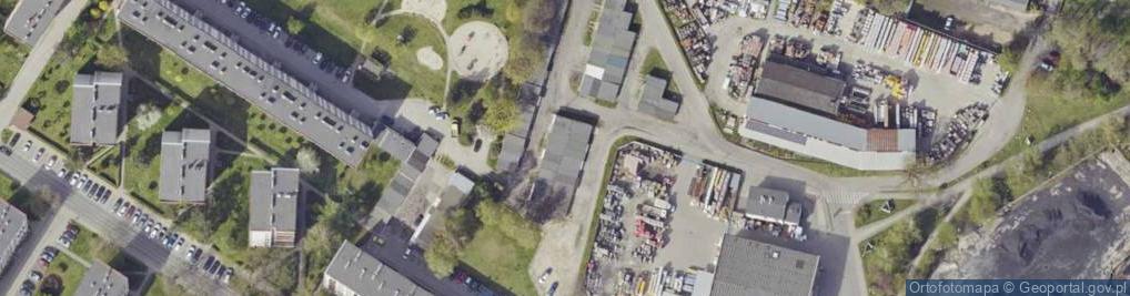Zdjęcie satelitarne Kolejowa ul.