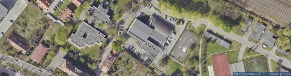 Zdjęcie satelitarne Kolejowa ul.