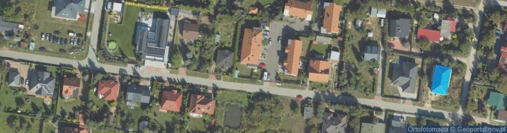 Zdjęcie satelitarne Kossaka Wojciecha ul.