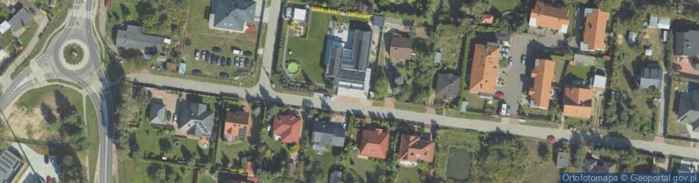 Zdjęcie satelitarne Kossaka Wojciecha ul.