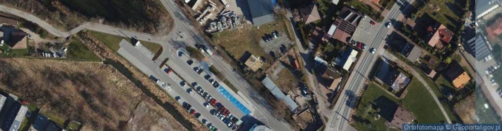 Zdjęcie satelitarne Kolejowa ul.