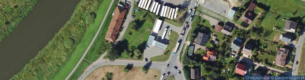 Zdjęcie satelitarne Kolejowa ul.