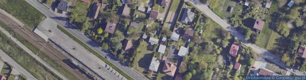 Zdjęcie satelitarne Kolejowa ul.