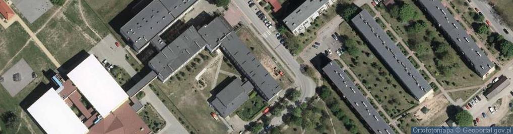 Zdjęcie satelitarne Komisji Edukacji Narodowej ul.