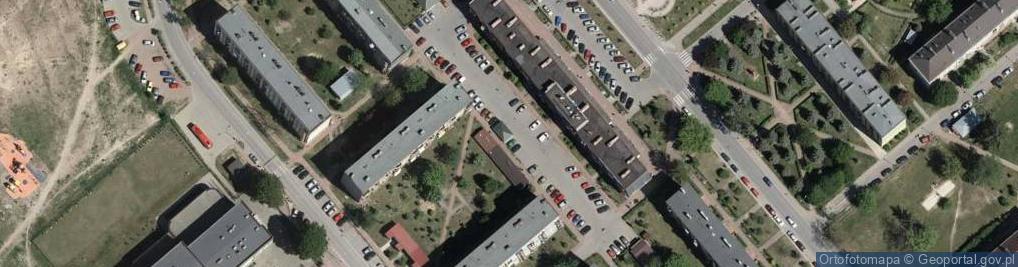 Zdjęcie satelitarne Komisji Edukacji Narodowej ul.