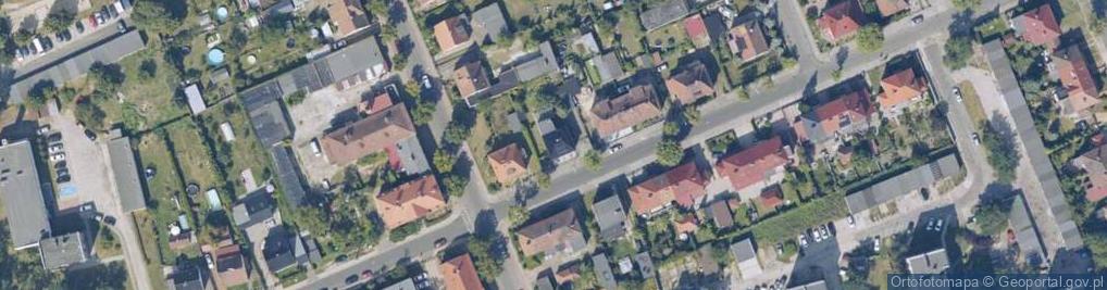 Zdjęcie satelitarne Kossaka ul.