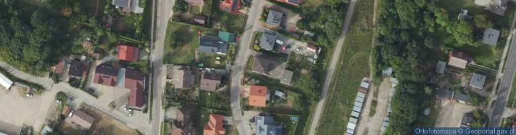 Zdjęcie satelitarne Kolejowa ul.