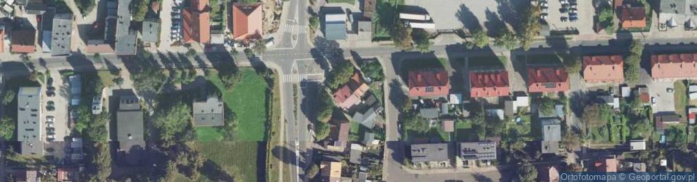 Zdjęcie satelitarne Kolejowa ul.