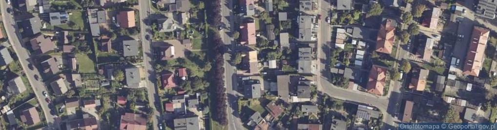 Zdjęcie satelitarne Kolejowa ul.