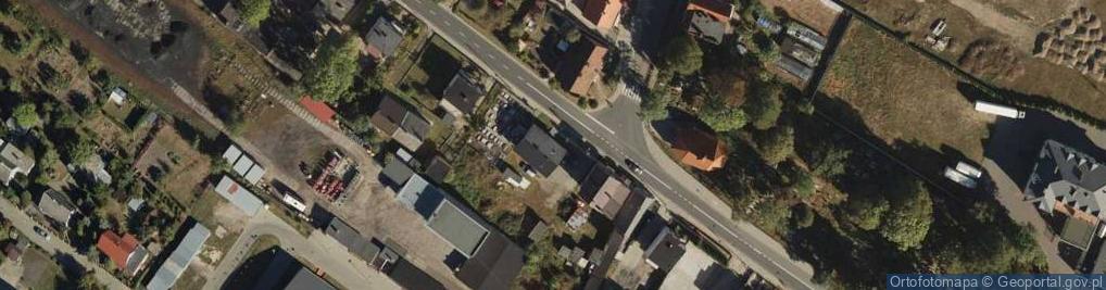 Zdjęcie satelitarne Kolejowa ul.