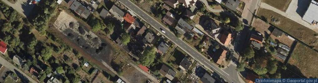 Zdjęcie satelitarne Kolejowa ul.