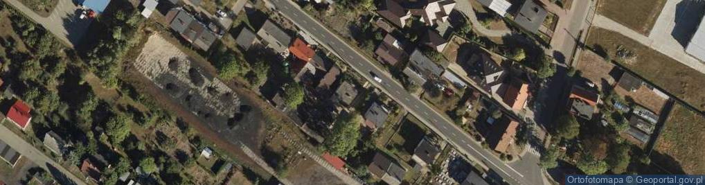 Zdjęcie satelitarne Kolejowa ul.