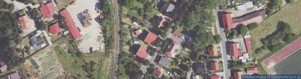 Zdjęcie satelitarne Kolejowa ul.