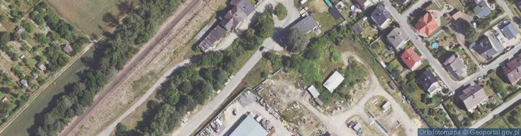 Zdjęcie satelitarne Kolejowa ul.