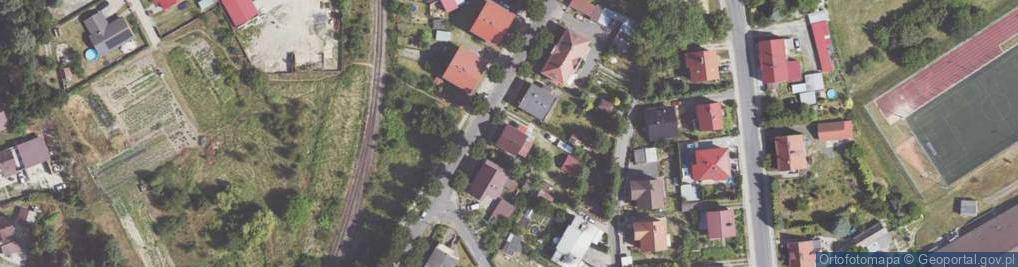 Zdjęcie satelitarne Kolejowa ul.