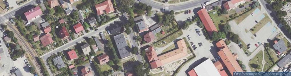 Zdjęcie satelitarne Kolejowa ul.