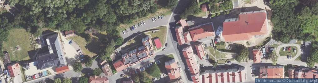 Zdjęcie satelitarne Kościelna ul.