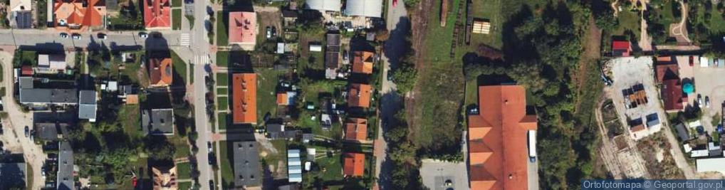 Zdjęcie satelitarne Kolejowa ul.
