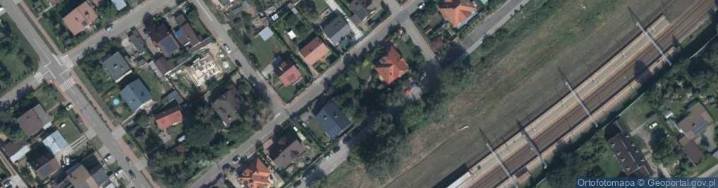 Zdjęcie satelitarne Kolejowa ul.
