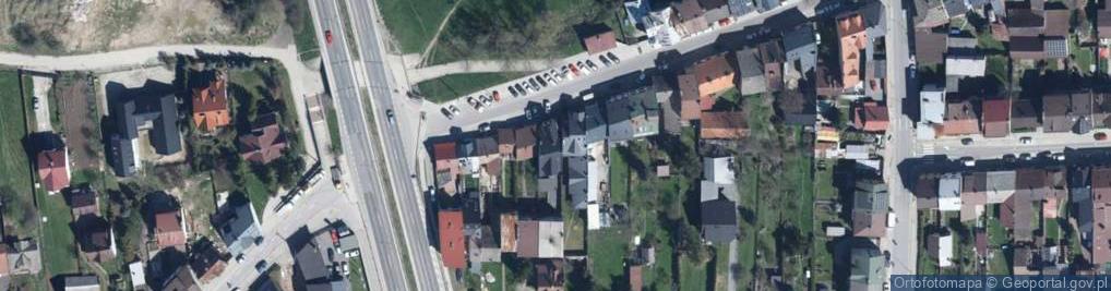 Zdjęcie satelitarne Kolejowa ul.