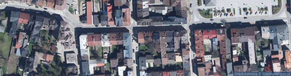 Zdjęcie satelitarne Kolejowa ul.