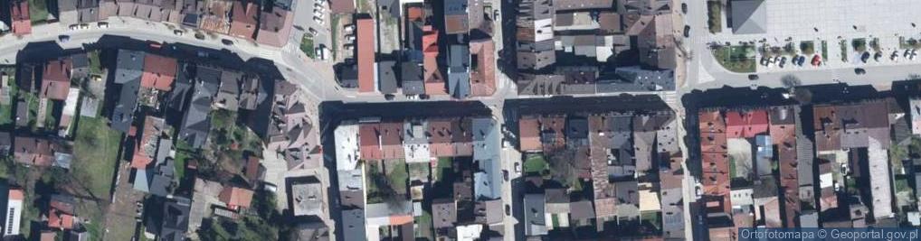 Zdjęcie satelitarne Kolejowa ul.