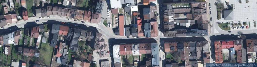 Zdjęcie satelitarne Kolejowa ul.