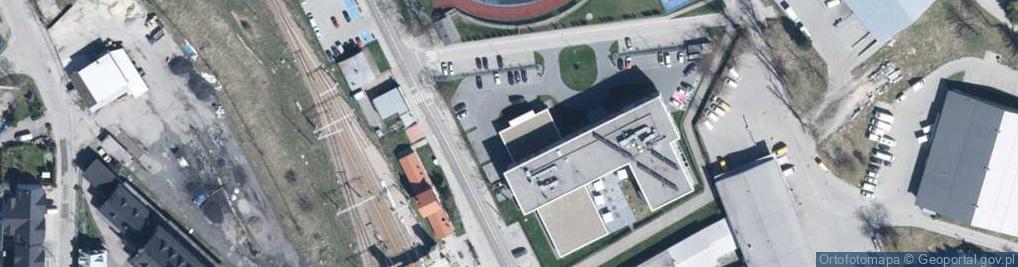 Zdjęcie satelitarne Kolejowa ul.