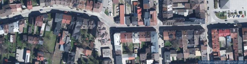 Zdjęcie satelitarne Kolejowa ul.