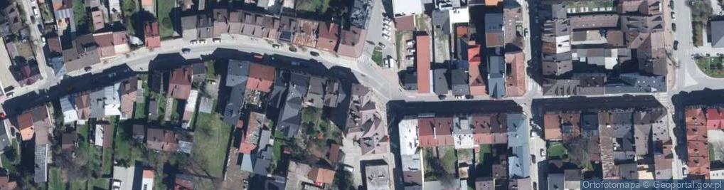 Zdjęcie satelitarne Kolejowa ul.