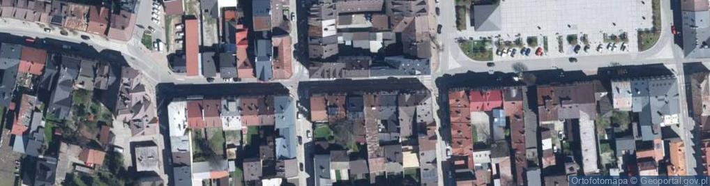 Zdjęcie satelitarne Kolejowa ul.