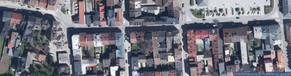 Zdjęcie satelitarne Kolejowa ul.