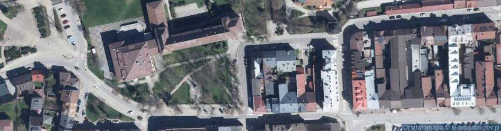 Zdjęcie satelitarne Kościelna ul.