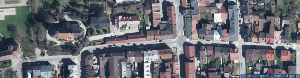 Zdjęcie satelitarne Kościelna ul.